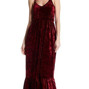 Romeo & Juliet Couture- Red Velvet Dress- Size M